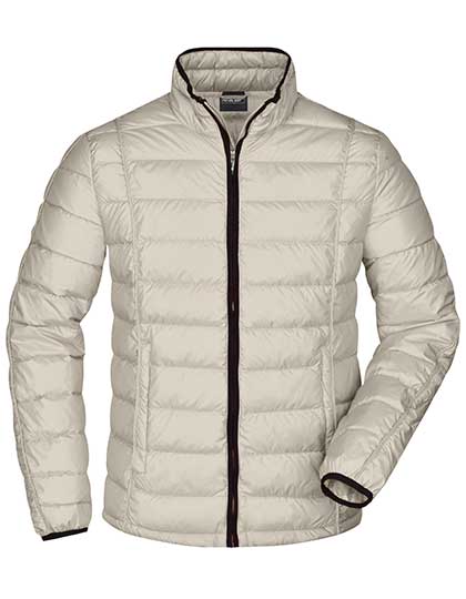 James&Nicholson Men´s Quilted Down Jacket