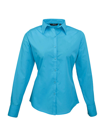 Premier Workwear Women´s Poplin Long Sleeve Blouse