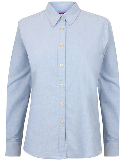 Henbury Ladies´ Classic Long Sleeved Oxford Shirt