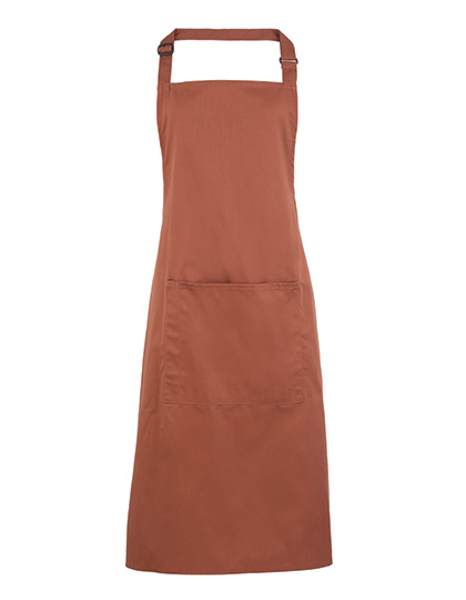 Premier Workwear Colours Collection Bib Apron With Pocket