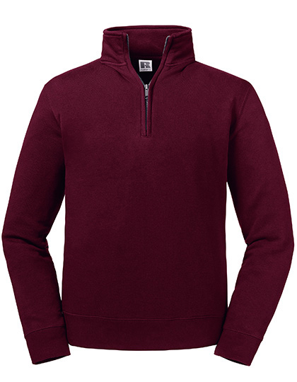 Russell Adults' Authentic 1'4 Zip Sweat