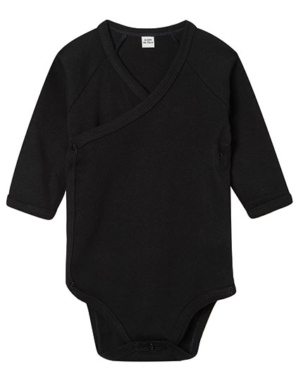 Babybugz Baby Long Sleeve Kimono Bodysuit