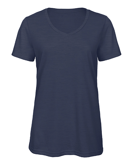 B&C Women´s V-Neck Triblend T-Shirt