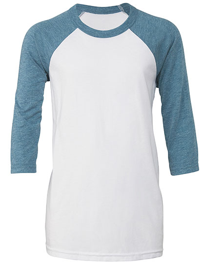 Canvas Youth 3'4 Sleeve Baseball Tee