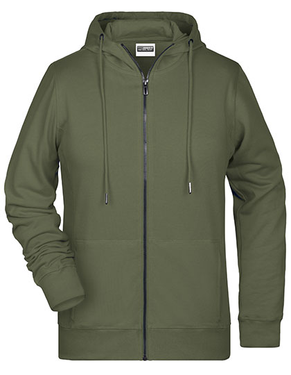 James&Nicholson Ladies´ Zip-Hoody