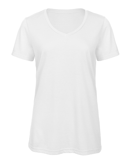 B&C BE INSPIRED Women´s V-Neck Triblend T-Shirt