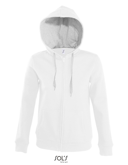 SOL´S Women´s Contrast Hooded Zip Jacket Soul