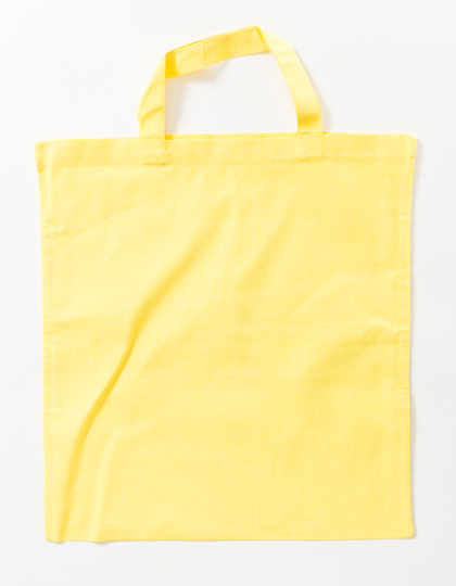 Printwear Cotton Bag Colored Short Handles