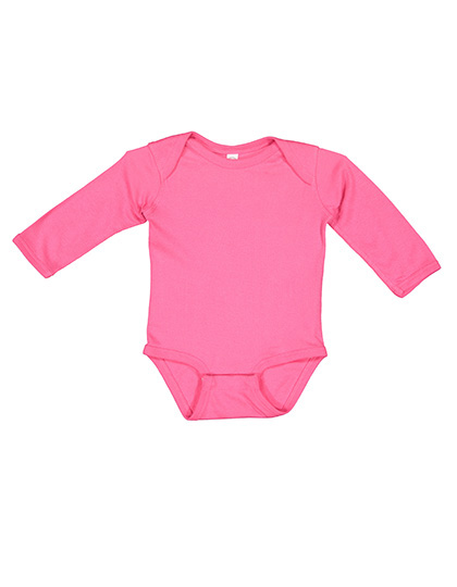 Rabbit Skins Infant Fine Jersey Long Sleeve Bodysuit