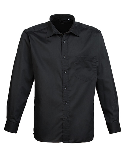 Premier Workwear Men´s Poplin Long Sleeve Shirt