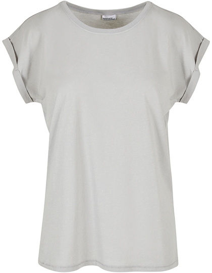 Build Your Brand Ladies´ Extended Shoulder Tee