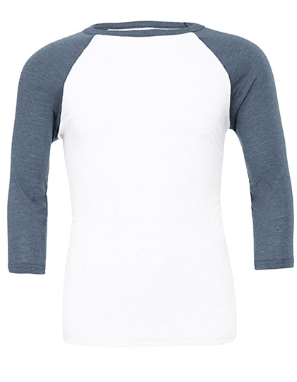 Canvas Unisex 3'4 Sleeve Baseball T-Shirt