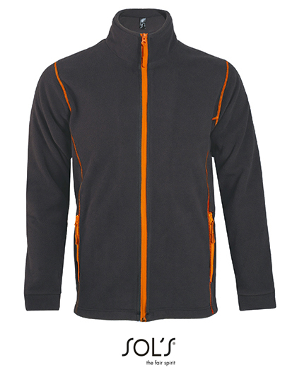 SOL´S Men´s Micro Fleece Zipped Jacket Nova