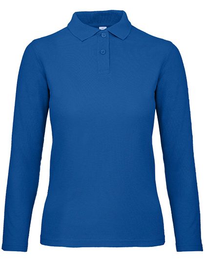 B&C BE INSPIRED Women´s Long Sleeve Polo ID.001