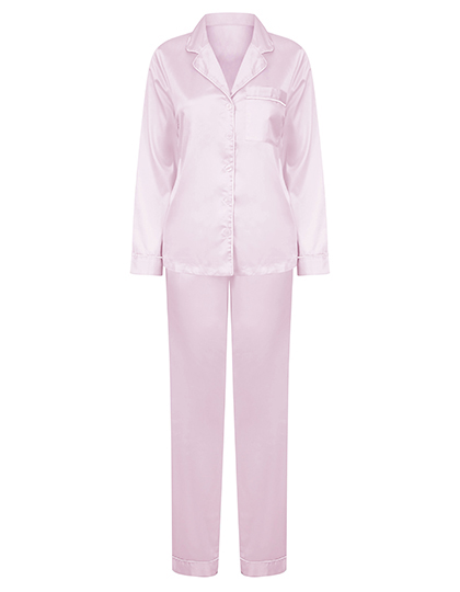 Towel City Ladies´ Satin Long Pyjamas