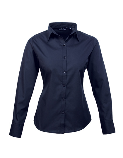 Premier Workwear Women´s Poplin Long Sleeve Blouse