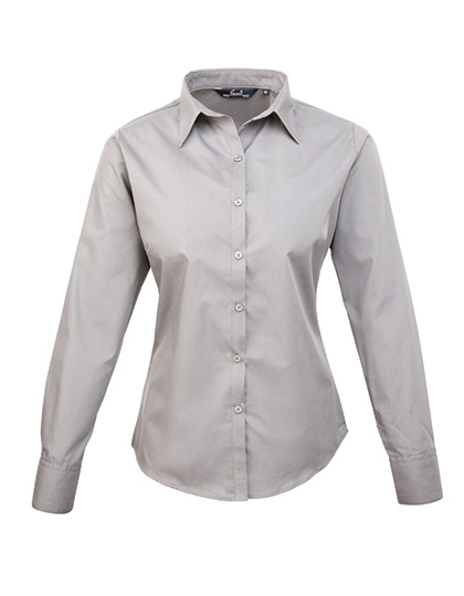 Premier Workwear Women´s Poplin Long Sleeve Blouse