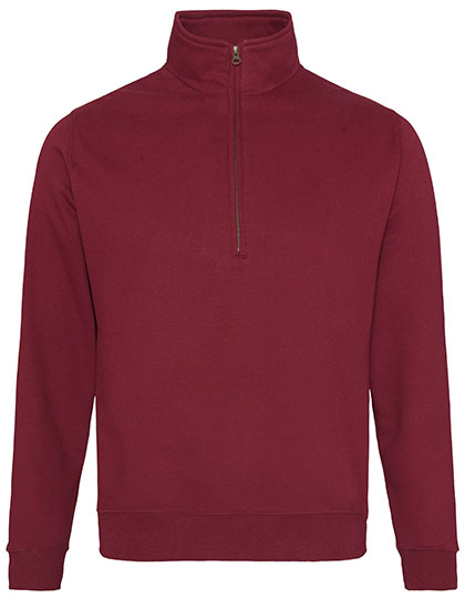 Just Hoods Sophomore 1'4 Zip Sweat