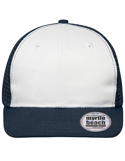 Myrtle beach 6 Panel Flat Peak Cap